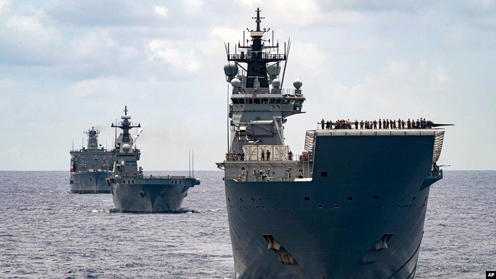 剑指中国？世界最大规模海军演习开始，包括澳美等29国（图） - 1