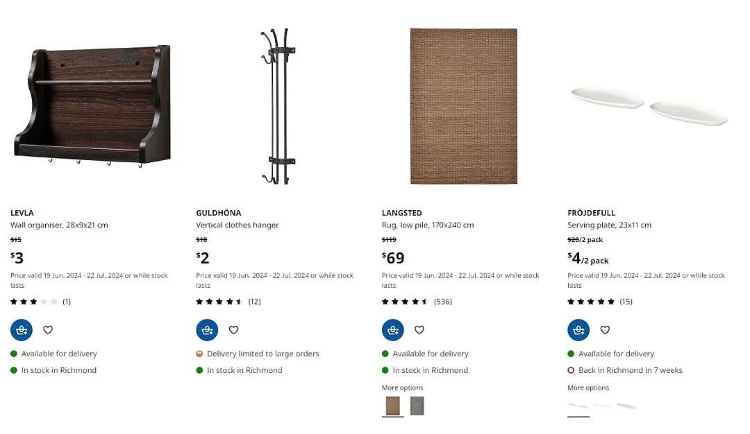 IKEA折扣 | 低至2折！全身镜$31，香薰蜡烛$0.2，双层长凳仅$15....（组图） - 5