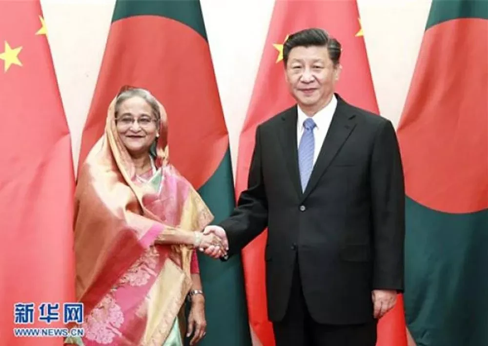 平衡中印外交，孟加拉总理即将访中，70亿美元贷款受关注（组图） - 1
