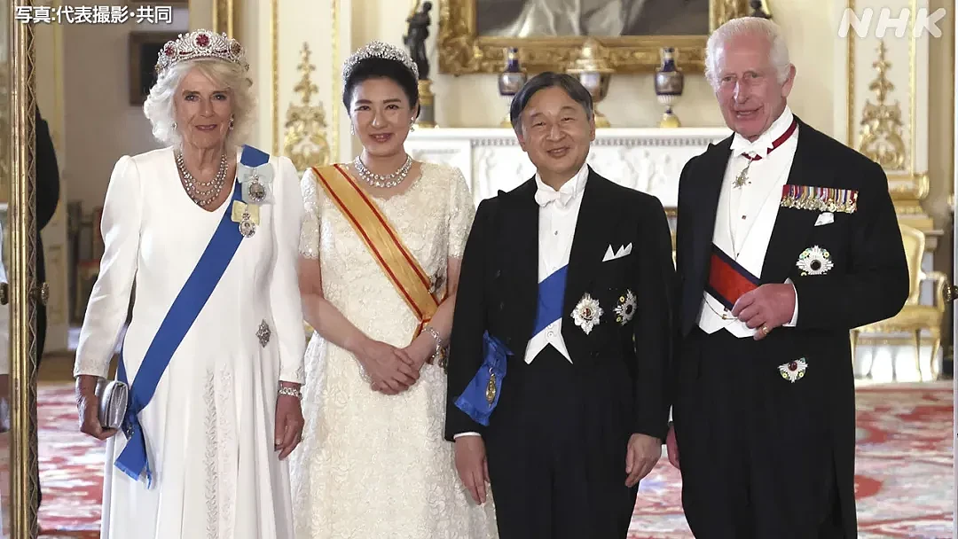 日本天皇夫妇出访英国，国宴级别招待竟然只有4道菜？网友：甚至都没有肉…（组图） - 10