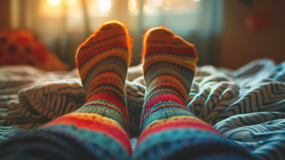 穿袜子睡觉可以提高睡眠质量？专家：因时因人而异（组图） - 1