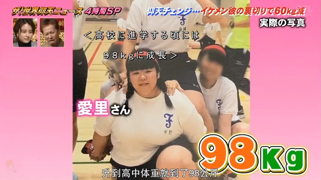 1年瘦掉120斤！这位日本胖妹减肥前后判若两人...网友：简直太逆天！（组图） - 14