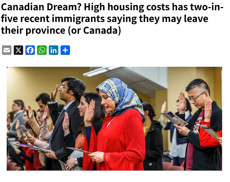 “一场噩梦”！华人哀叹，加拿大给难民大撒钱，免费吃住每人花2万，近半本地人却正逃离（组图） - 6