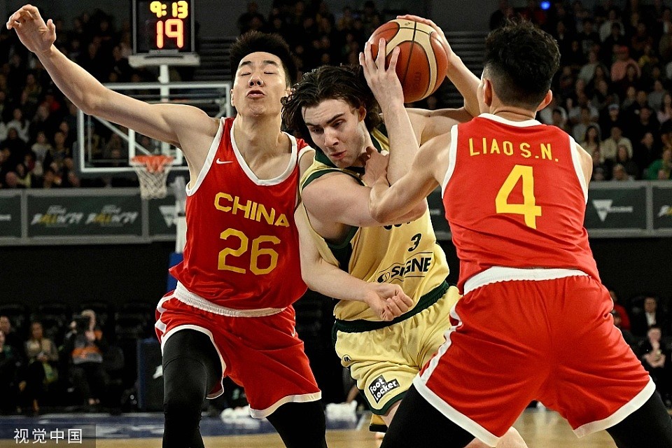 中国男篮33分惨负澳大利亚吞3连败！廖三宁15分，杨瀚森7分4帽6失误（组图） - 5
