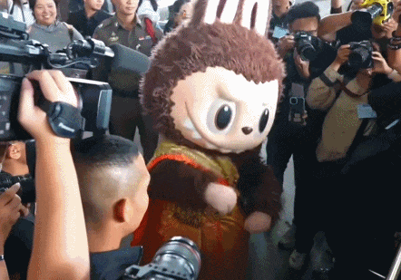 “招财系”中国女明星在泰国火成吉祥物，一落地万人接机（组图） - 18