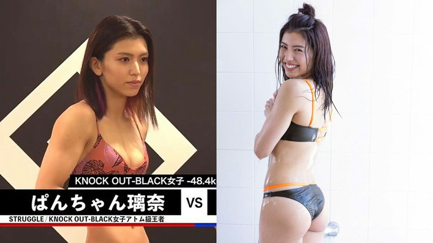 最强举牌女郎？日本美女换装上场39秒KO对手，曾参演香港电视剧（组图） - 6