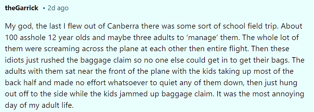 比婴儿哭闹更糟！大半澳人坐飞机最怕碰到这个！网友：深有同感（组图） - 6