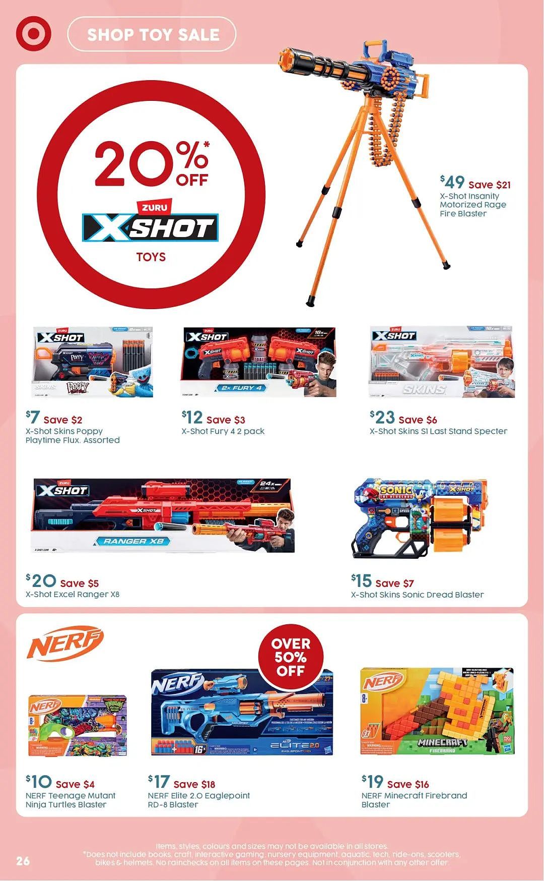 Target折扣 | 大牌玩具专场，低至8折！乐高、芭比、Hot Wheels...（组图） - 27