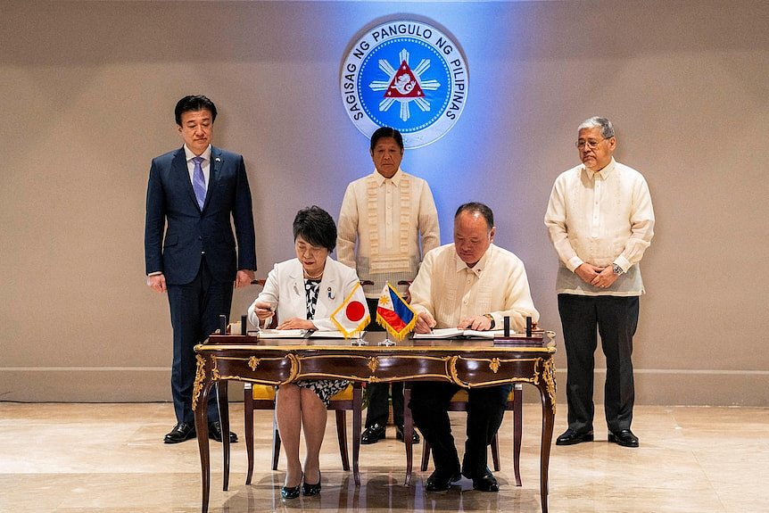 菲律宾和日本历史性签署军队互相准入协议（图） - 1