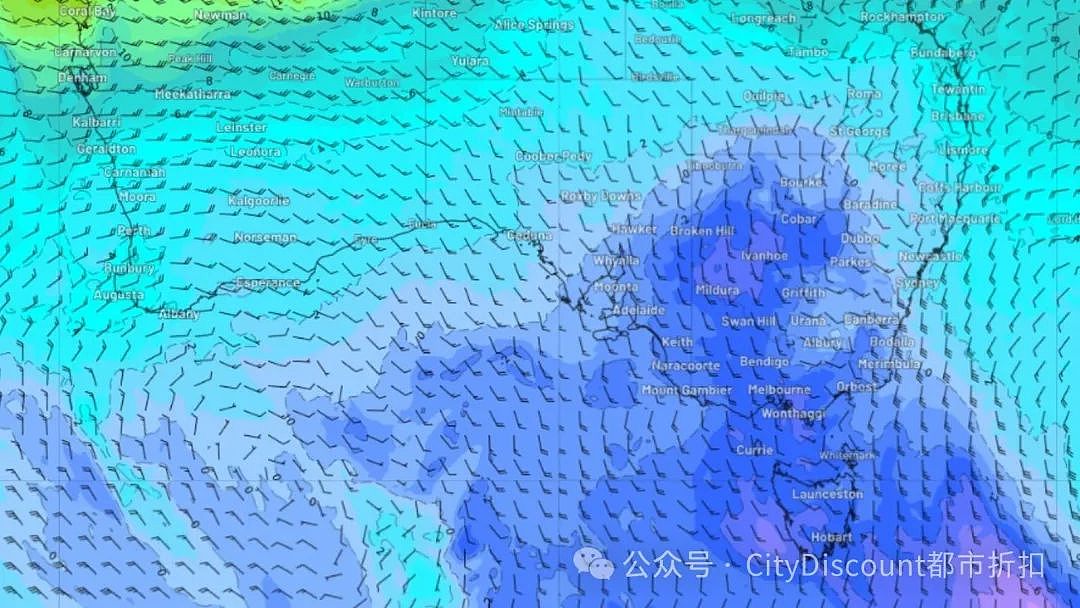 寒流又将抵达，澳洲天气也冷，就业也冷（组图） - 1