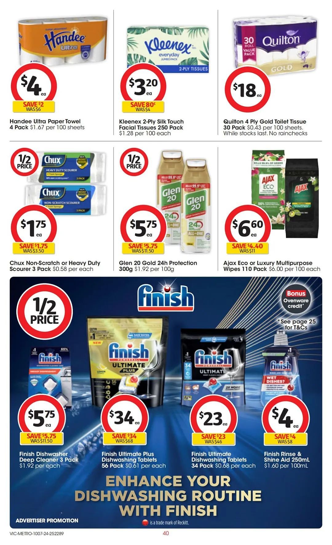 Coles 7月10日-7月16日打折，猪肉饺、红袋米半价（组图） - 40