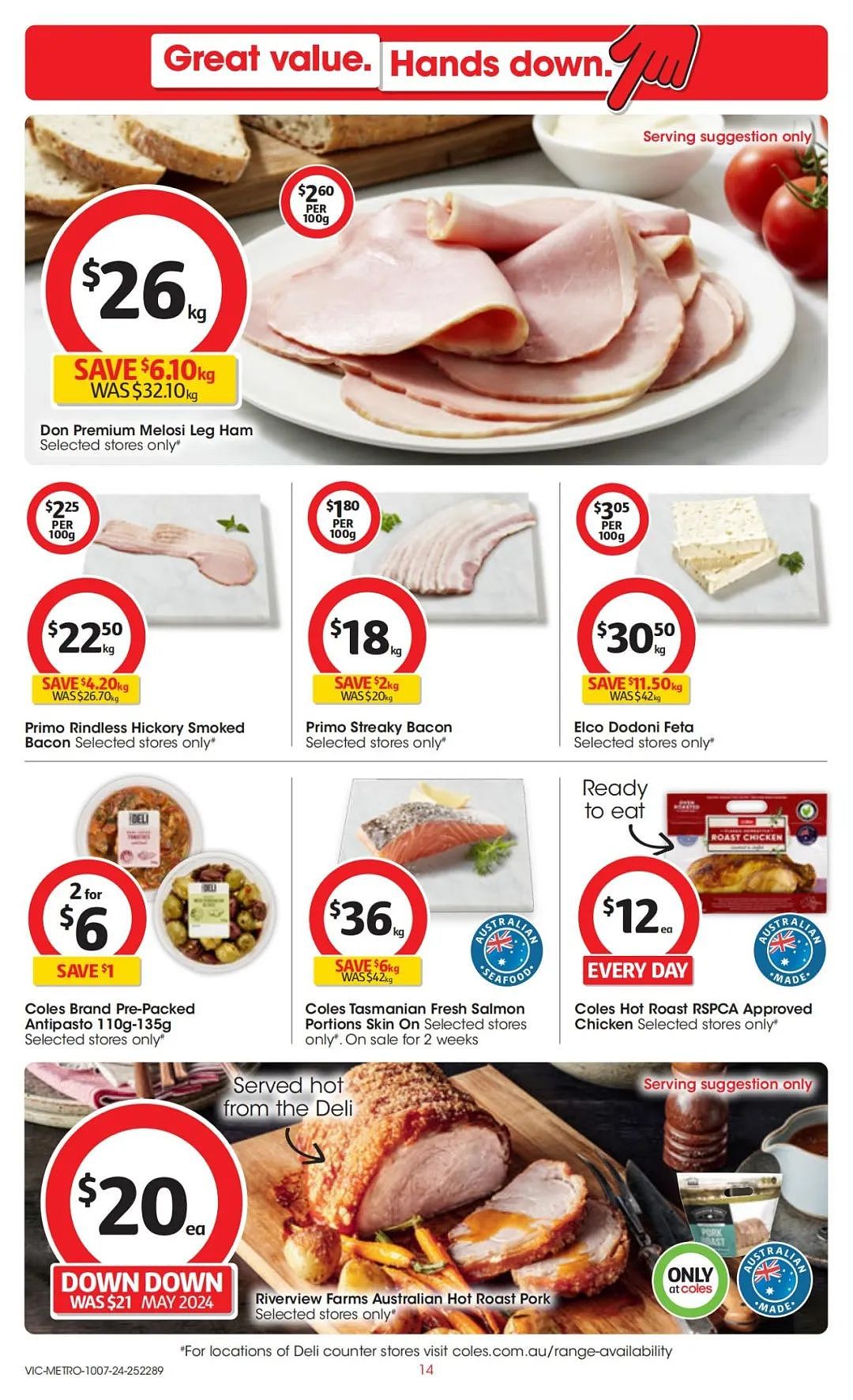 Coles 7月10日-7月16日打折，猪肉饺、红袋米半价（组图） - 14