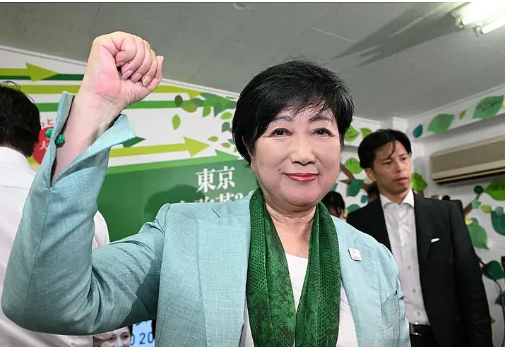 71岁小池百合子第3次连任东京都知事！离婚、不生育的她是个狠人…（组图） - 14