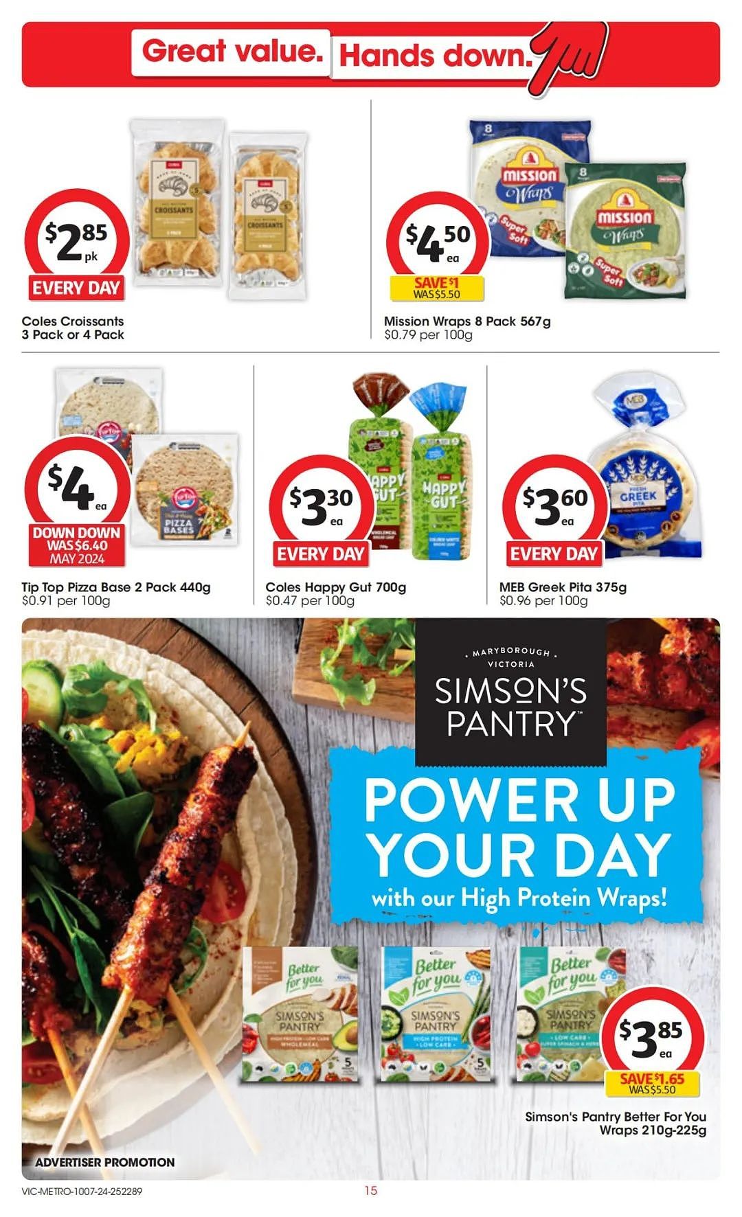 Coles 7月10日-7月16日打折，猪肉饺、红袋米半价（组图） - 15