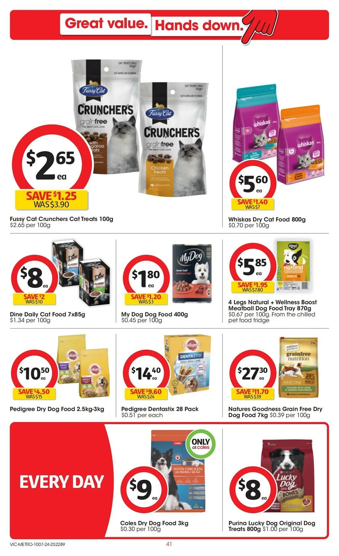 Coles 7月10日-7月16日打折，猪肉饺、红袋米半价（组图） - 41