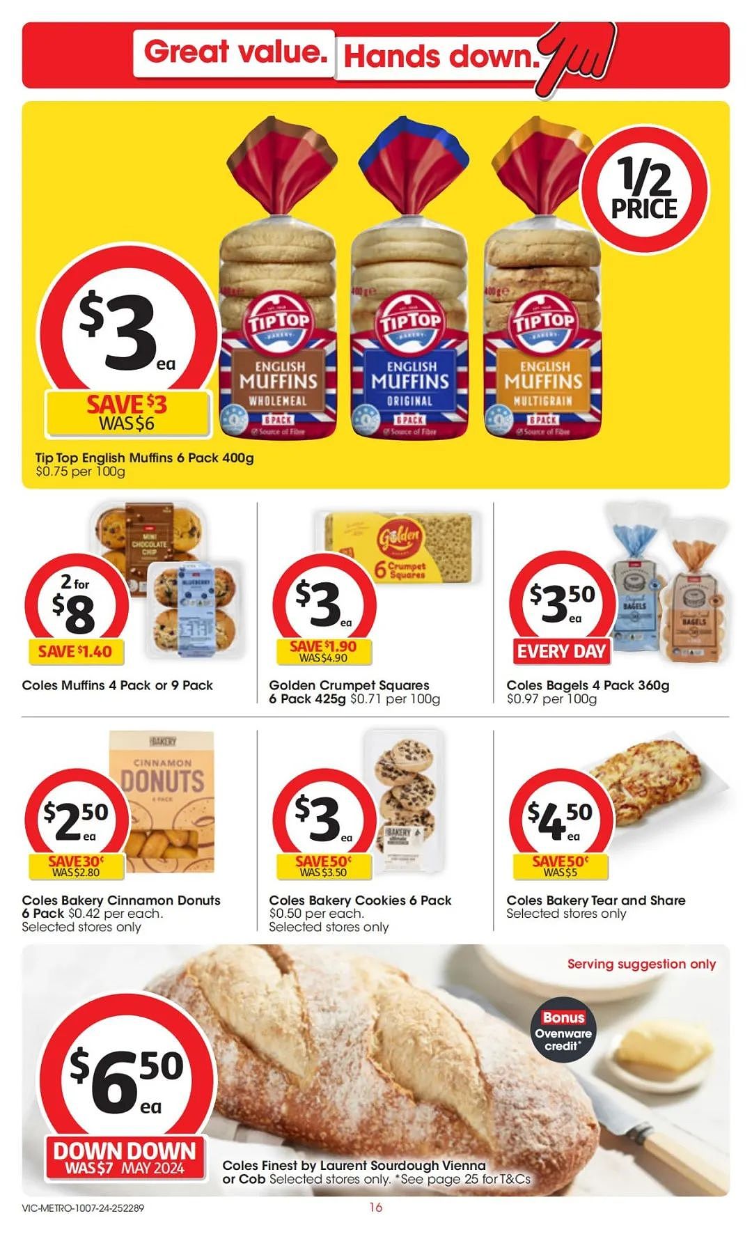 Coles 7月10日-7月16日打折，猪肉饺、红袋米半价（组图） - 16