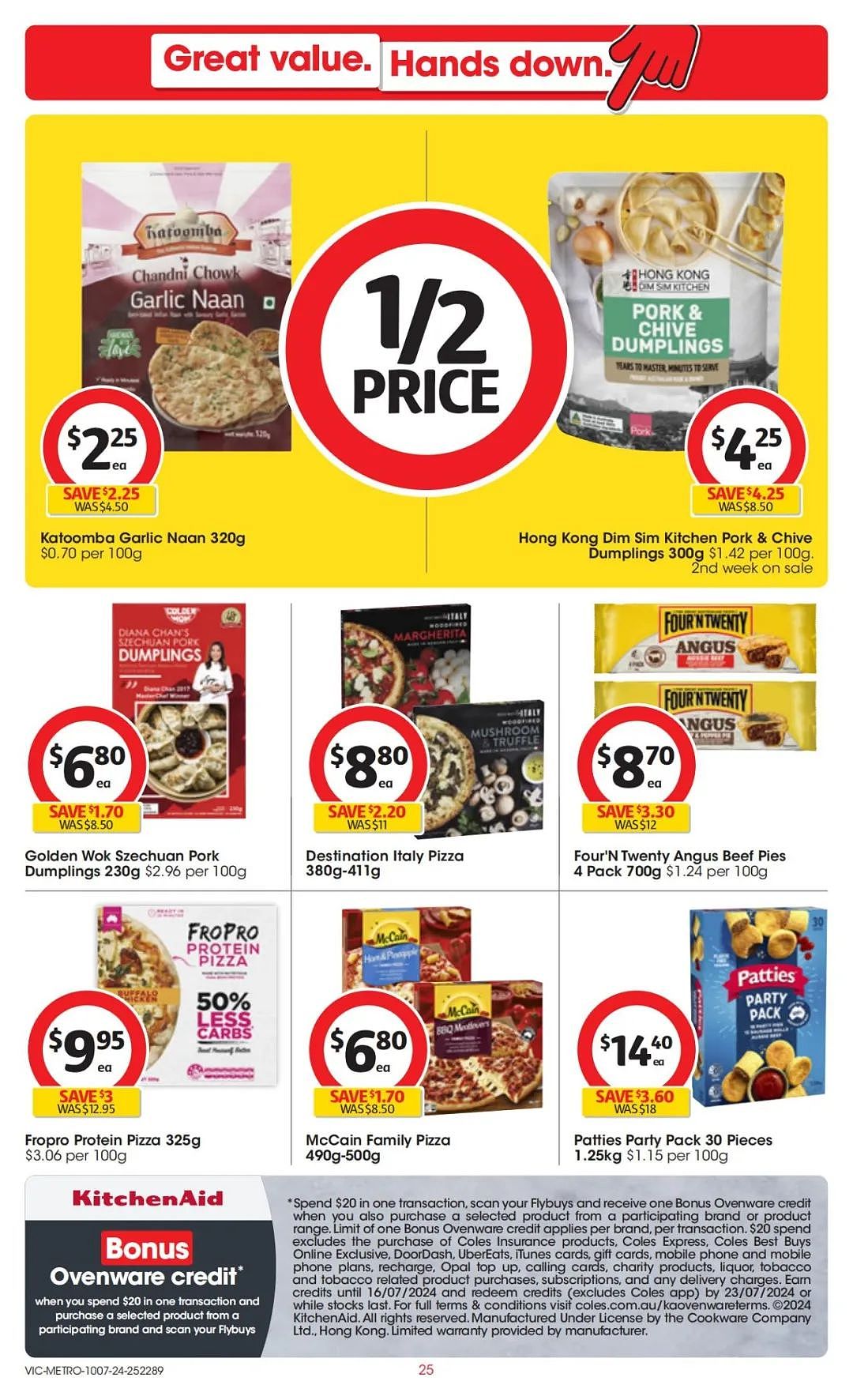 Coles 7月10日-7月16日打折，猪肉饺、红袋米半价（组图） - 25