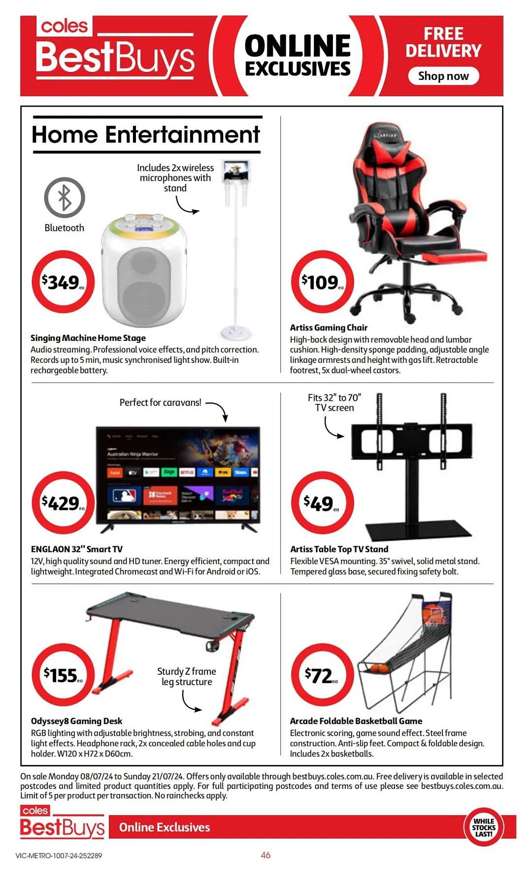 Coles 7月10日-7月16日打折，猪肉饺、红袋米半价（组图） - 46