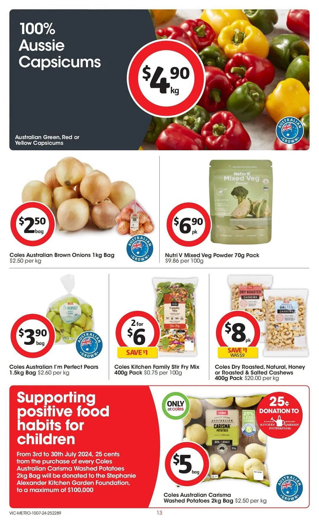 Coles 7月10日-7月16日打折，猪肉饺、红袋米半价（组图） - 13