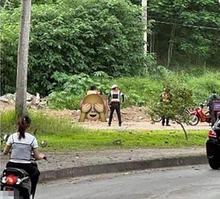 港女泰国街头活春宫疯传！与内地男全裸“激战”，烈日当空下场惨了（组图） - 2