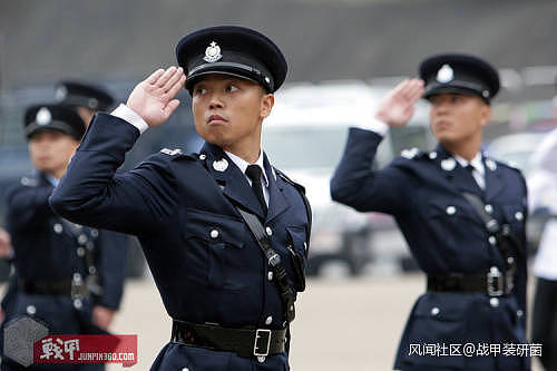 香港警队军装警察制服的变迁：从大头绿衣到全天候蓝色制服（组图） - 29