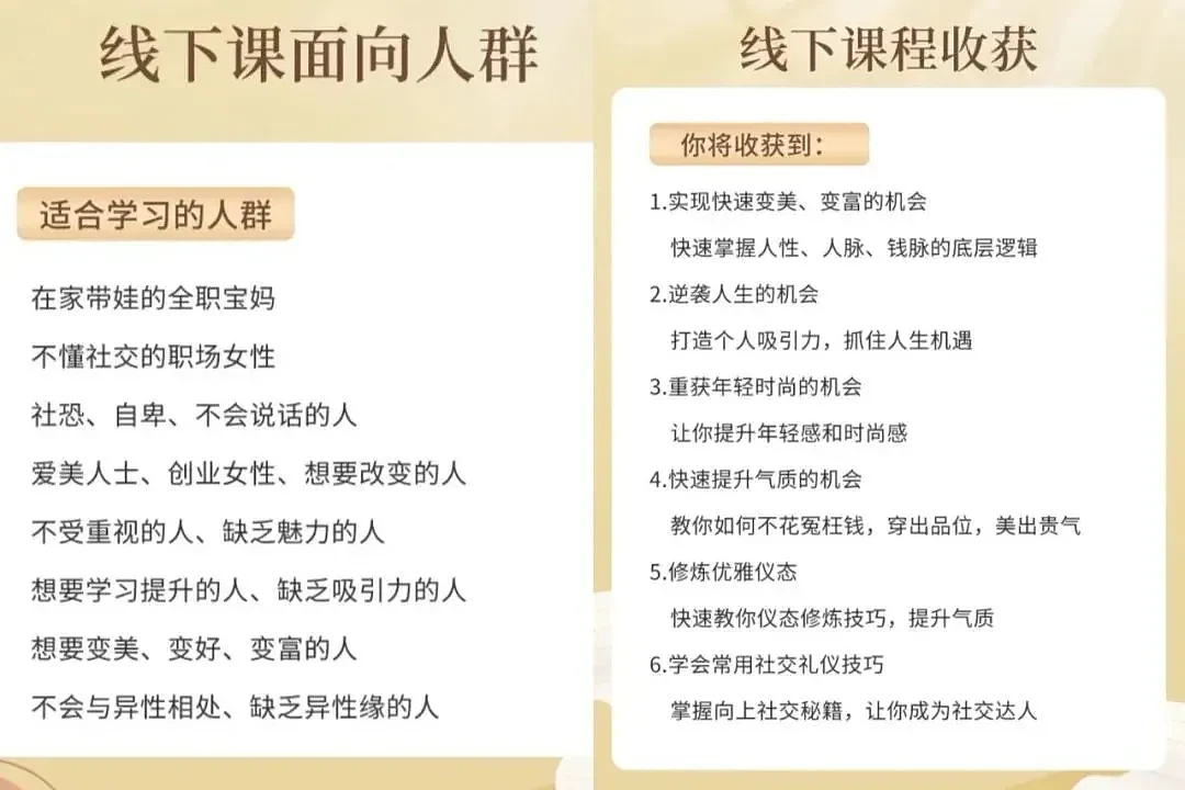 性商训练营正在疯狂收割中年女性（组图） - 23