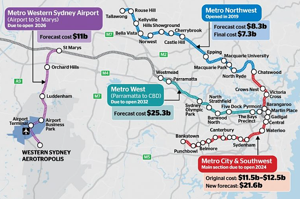 官宣！悉尼地铁新路线8月4日通车！Chatswood到CBD仅需13分钟！悉尼微型城市计划公布，这些地区将建3万套新住宅 - 4