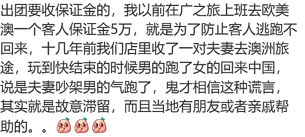 中国旅行团到澳洲，入境后2人跑了！华人：我有PR，举报黑民有错吗（组图） - 7