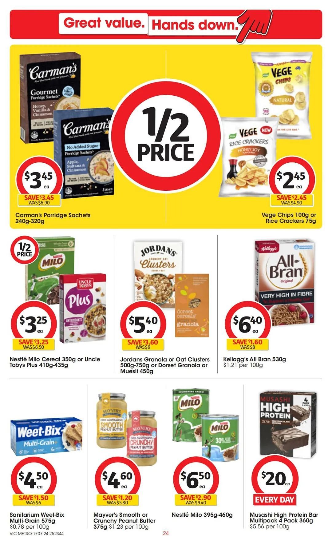 Coles 7月17日-7月23日打折，香菇干半价，羊前腿排12刀/kg（组图） - 24