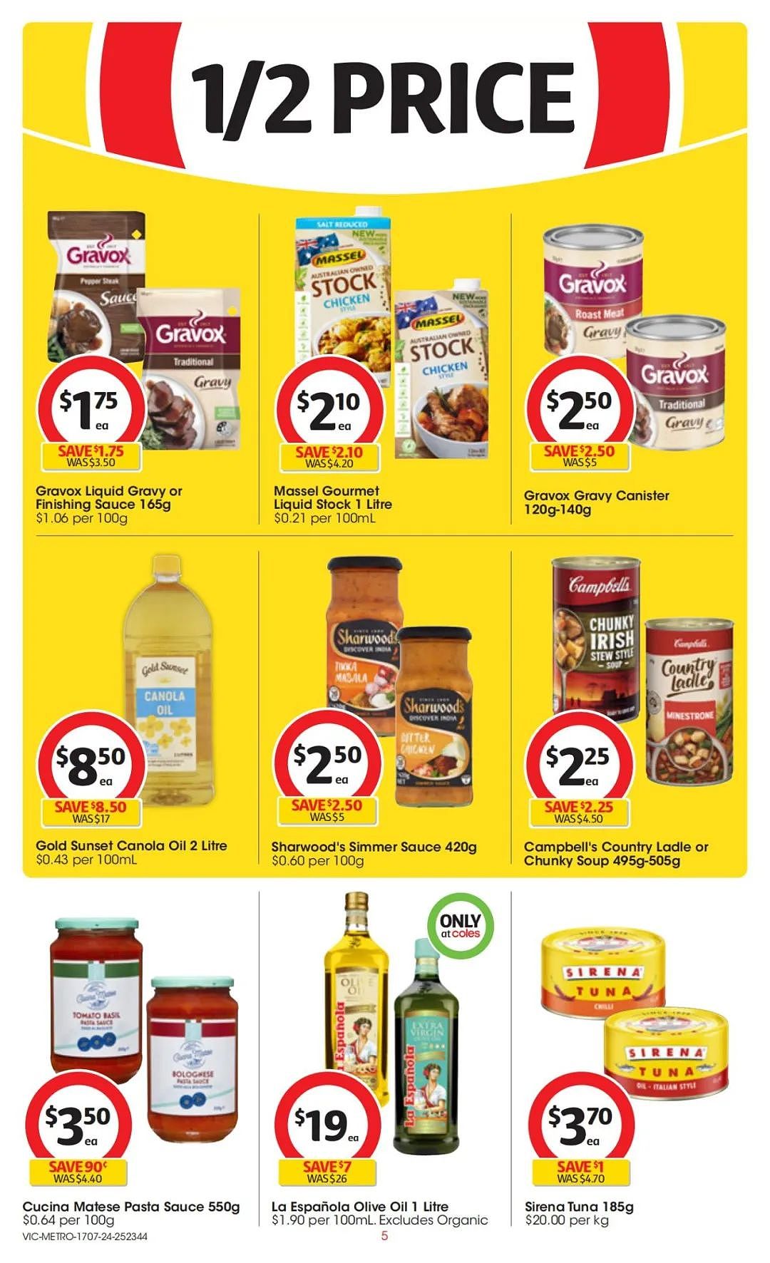 Coles 7月17日-7月23日打折，香菇干半价，羊前腿排12刀/kg（组图） - 5