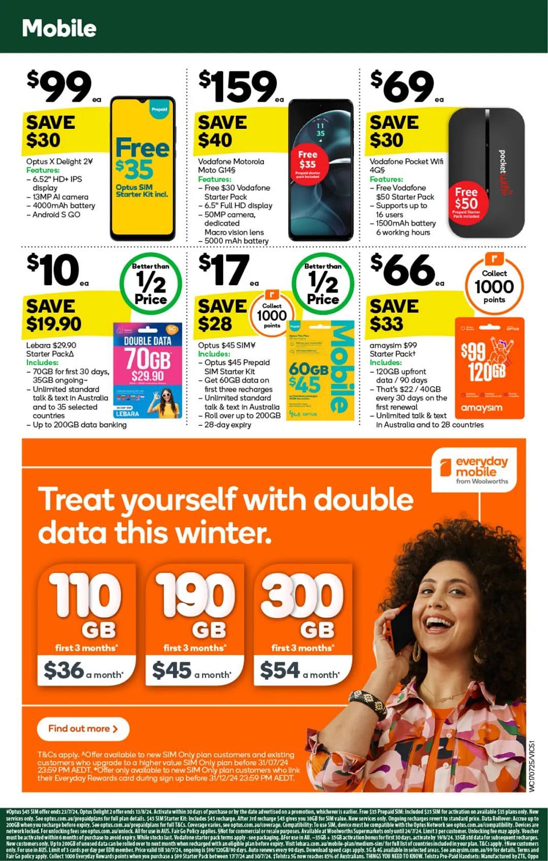 Woolworths 7月17日-7月23日打折，蒜香包半价、肉派、辛拉面6折（组图） - 51