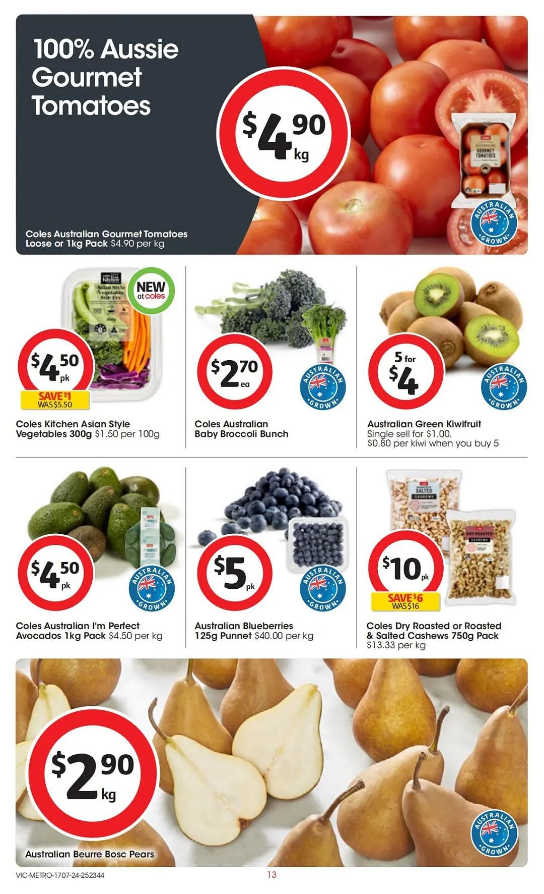 Coles 7月17日-7月23日打折，香菇干半价，羊前腿排12刀/kg（组图） - 13