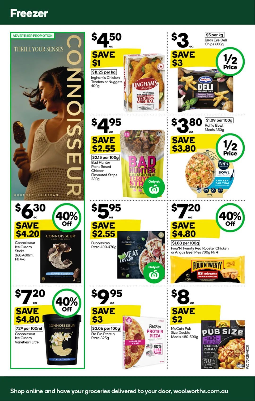 Woolworths 7月17日-7月23日打折，蒜香包半价、肉派、辛拉面6折（组图） - 31