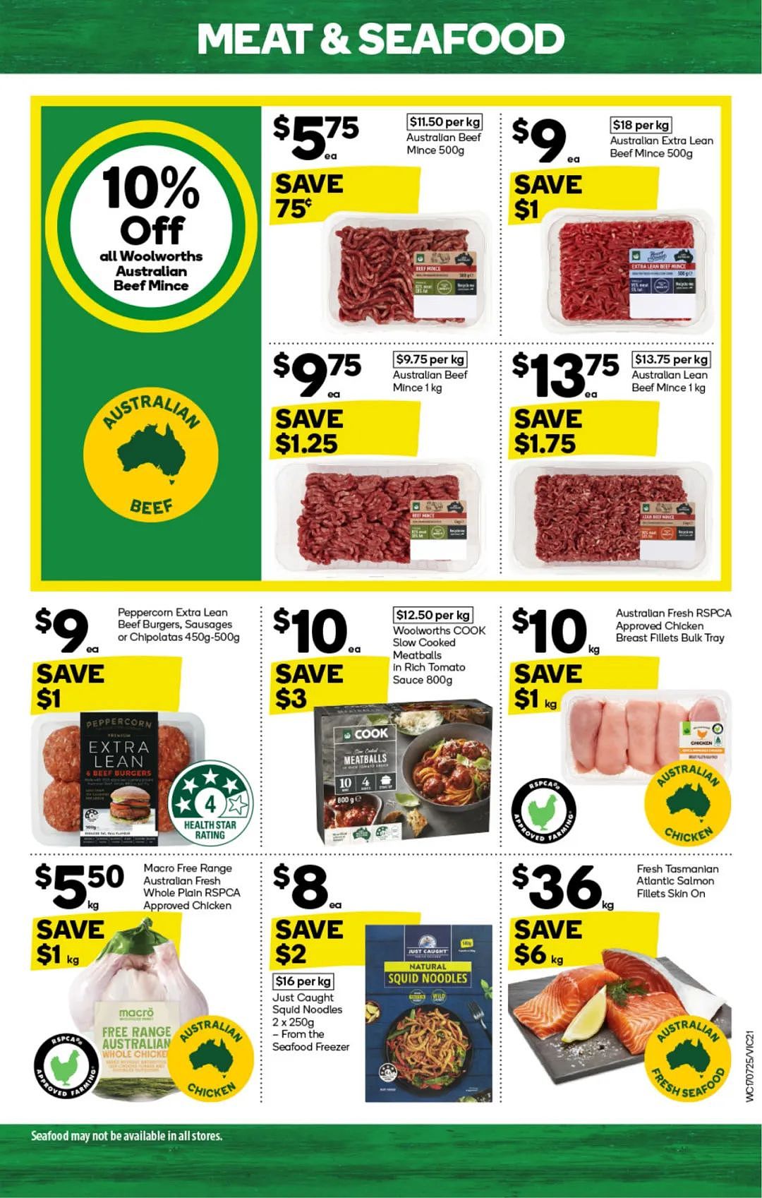 Woolworths 7月17日-7月23日打折，蒜香包半价、肉派、辛拉面6折（组图） - 21