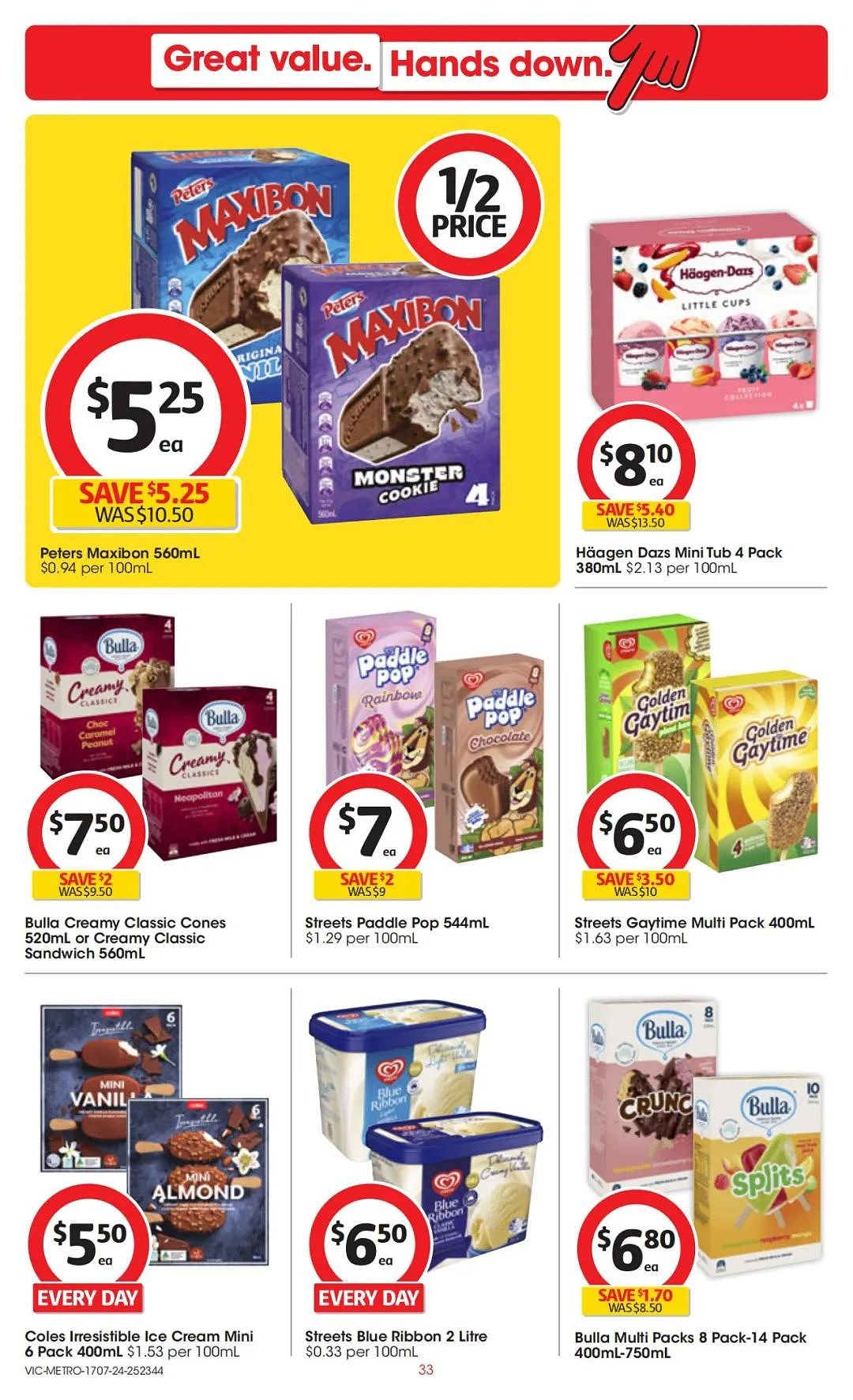 Coles 7月17日-7月23日打折，香菇干半价，羊前腿排12刀/kg（组图） - 33