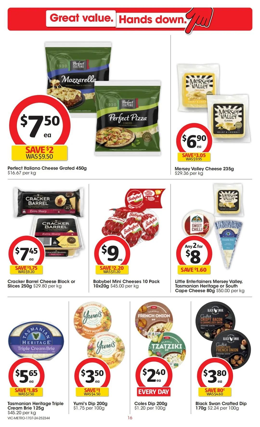 Coles 7月17日-7月23日打折，香菇干半价，羊前腿排12刀/kg（组图） - 16