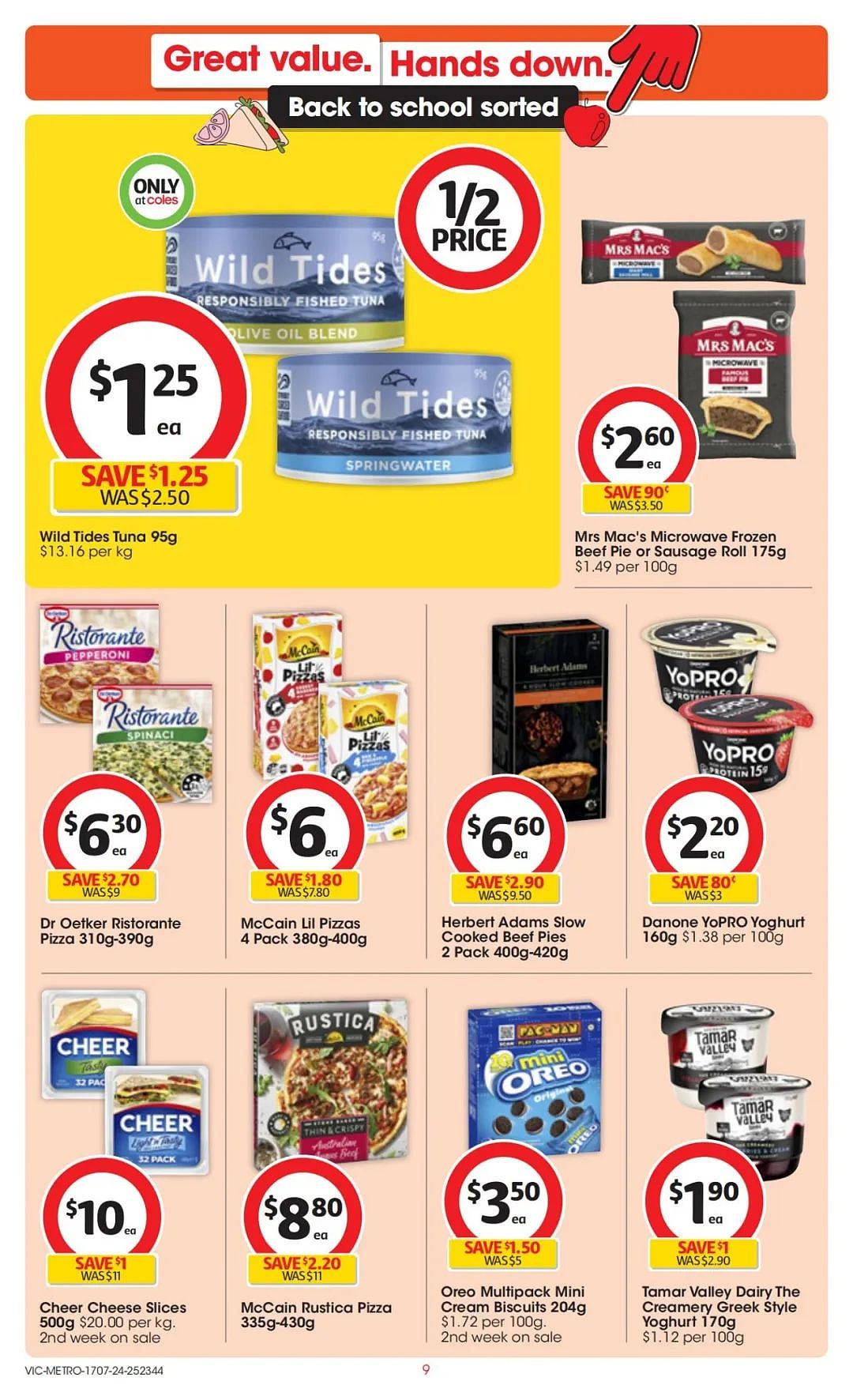 Coles 7月17日-7月23日打折，香菇干半价，羊前腿排12刀/kg（组图） - 9