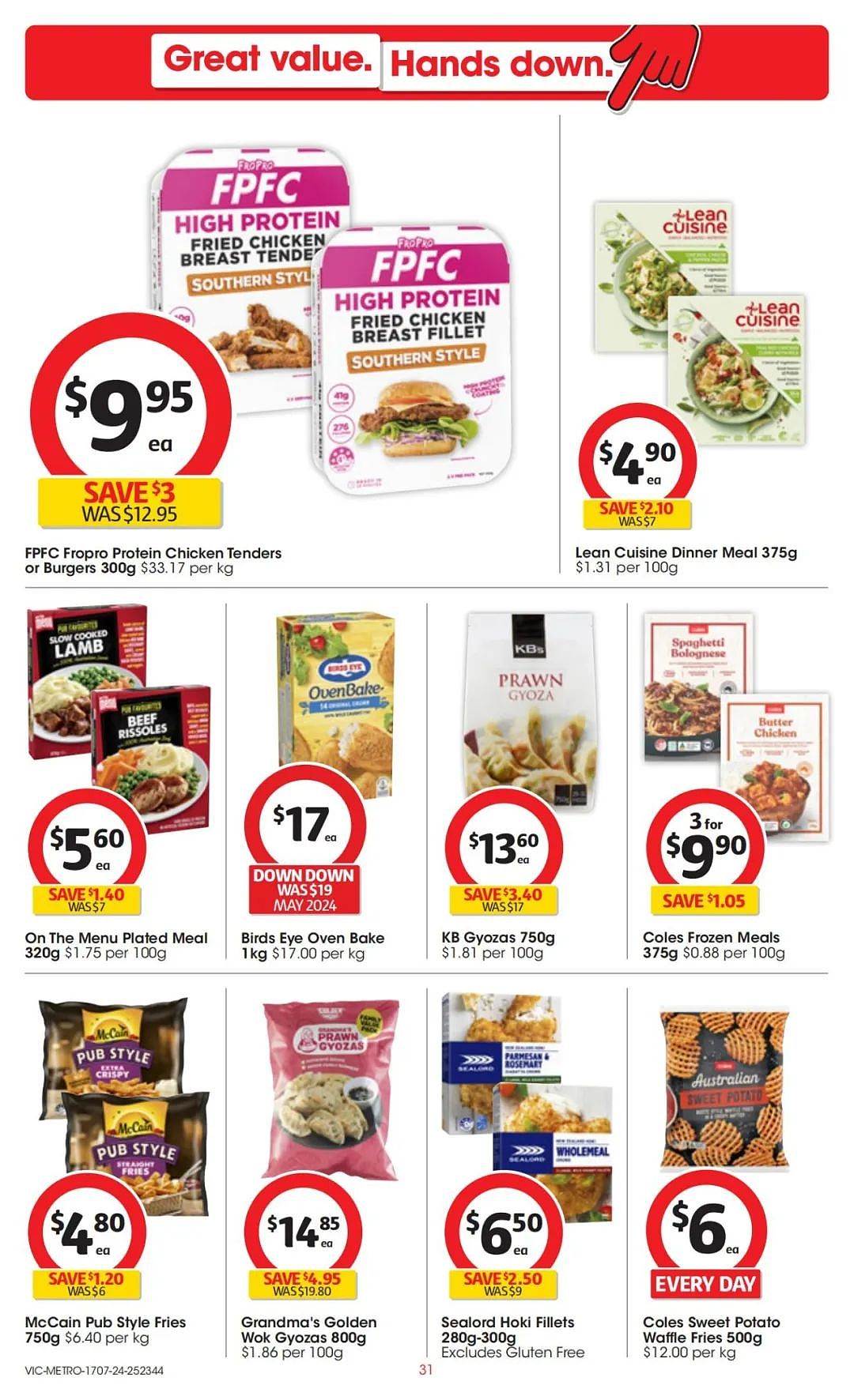 Coles 7月17日-7月23日打折，香菇干半价，羊前腿排12刀/kg（组图） - 31