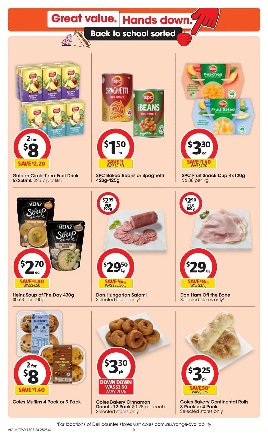 Coles 7月17日-7月23日打折，香菇干半价，羊前腿排12刀/kg（组图） - 6