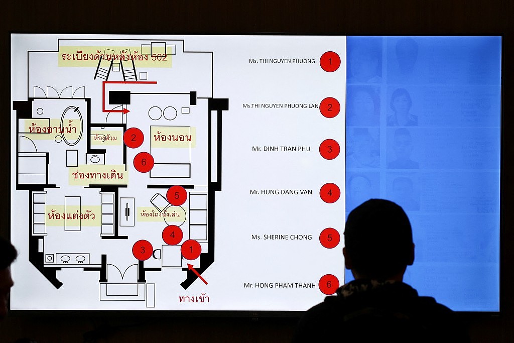 曼谷5星酒店命案：疑兇手机藏神秘中文字条写满“钱”字（组图） - 8