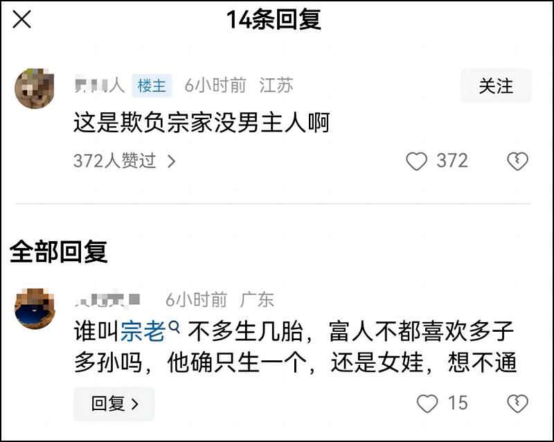 商场像菜市场，“宗家没儿子，所以孤女寡母被欺负了”（组图） - 8