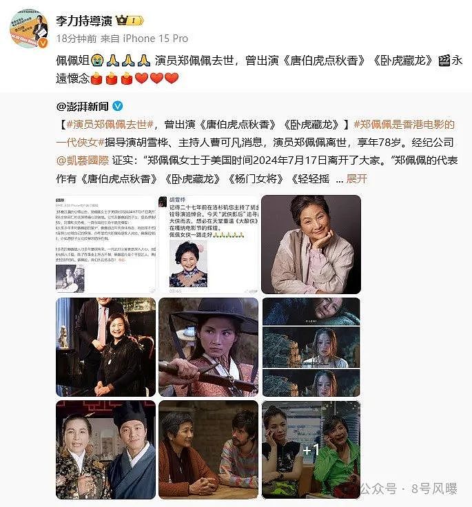 亦舒横刀夺爱后远走他乡，为富商怀孕生子，传奇女侠郑佩佩人生堪比小说…（组图） - 5