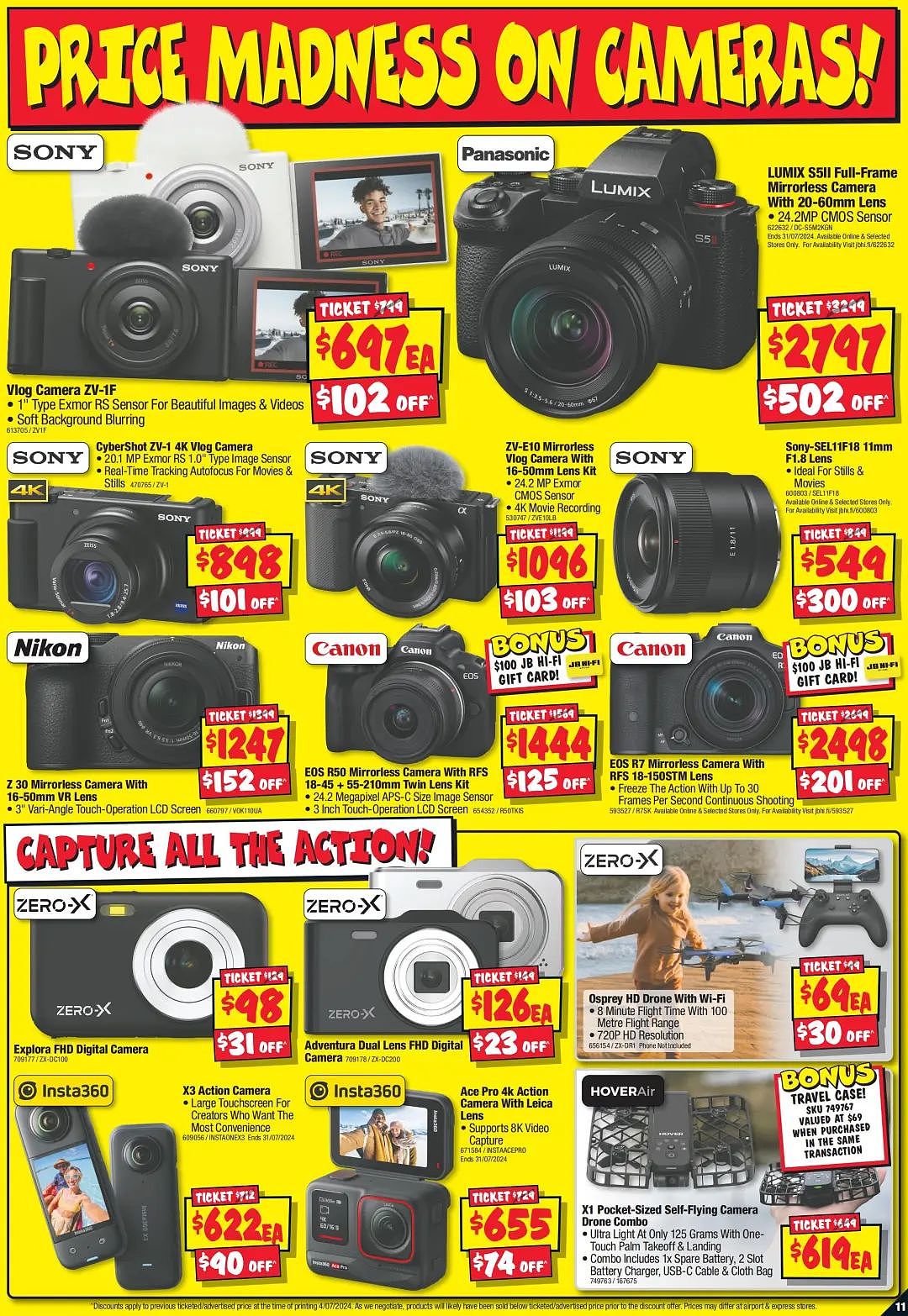 JB Hi-Fi 折扣 | 索尼无线降噪耳机$1XX，海信4k迷你投影仪直降$800（组图） - 11