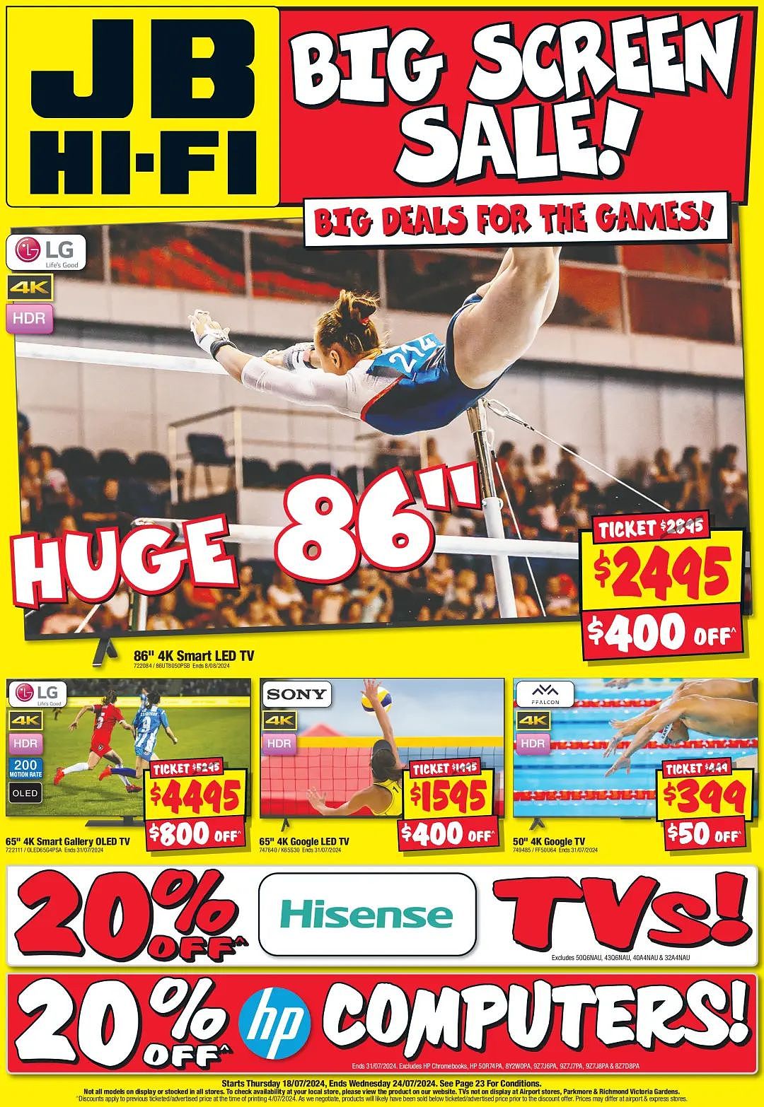 JB Hi-Fi 折扣 | 索尼无线降噪耳机$1XX，海信4k迷你投影仪直降$800（组图） - 1