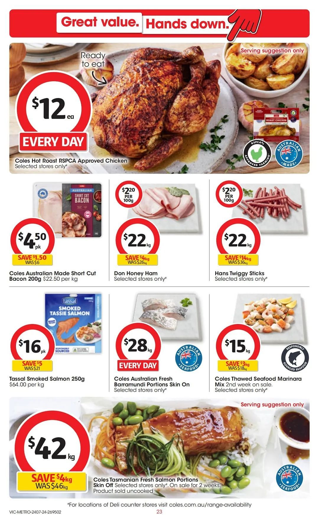 Coles 7月24日-7月30日打折，洗护半价专场、黄油鸡饭半价（组图） - 23