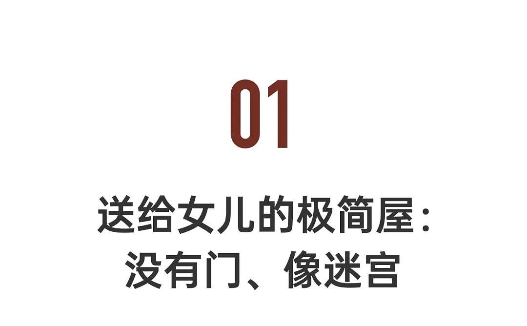 他送给哈佛女儿300㎡极简屋：从不催婚扫兴（组图） - 4