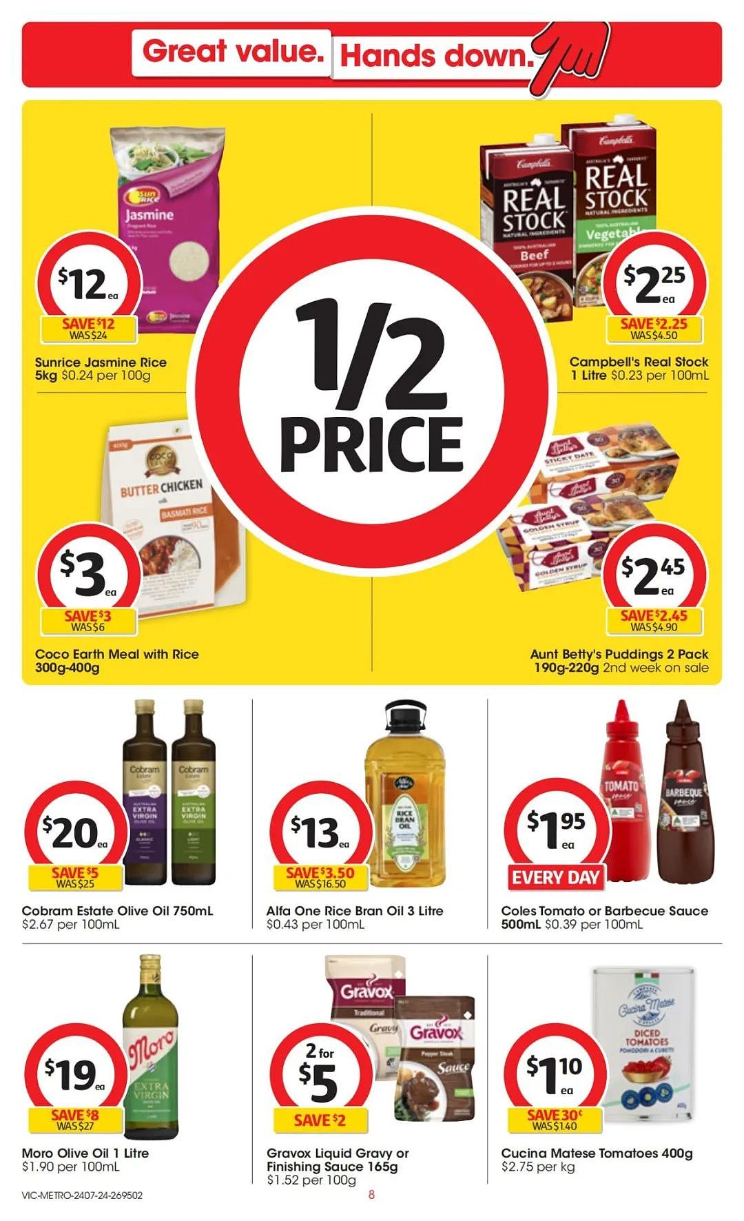 Coles 7月24日-7月30日打折，洗护半价专场、黄油鸡饭半价（组图） - 8