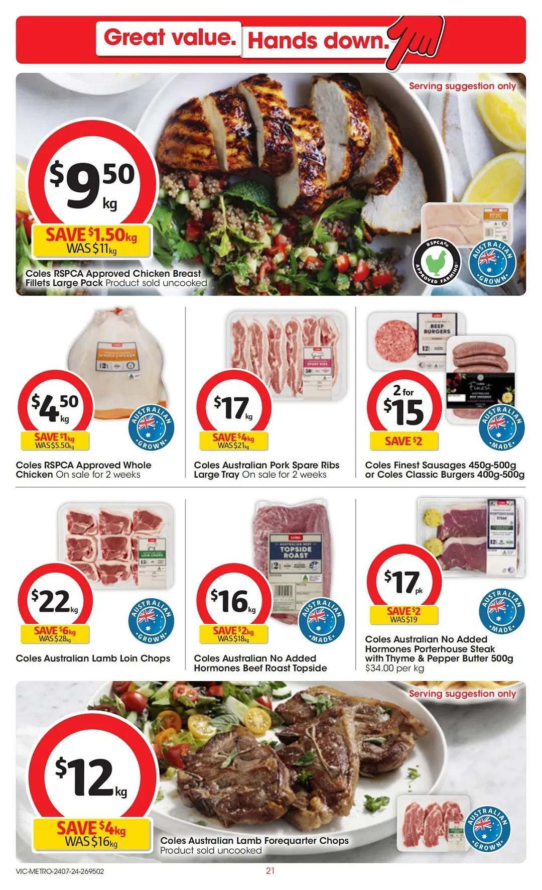 Coles 7月24日-7月30日打折，洗护半价专场、黄油鸡饭半价（组图） - 21