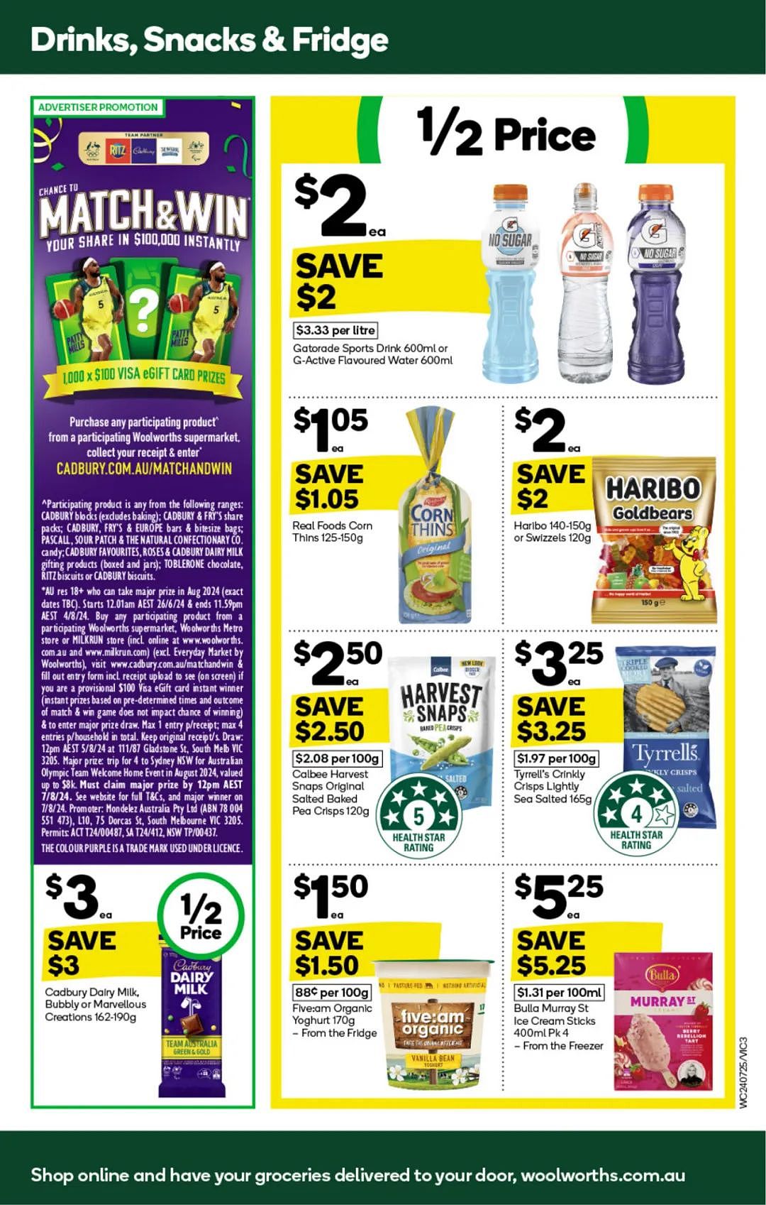 Woolworths 7月24日-7月30日打折，保健品半价专场（组图） - 3