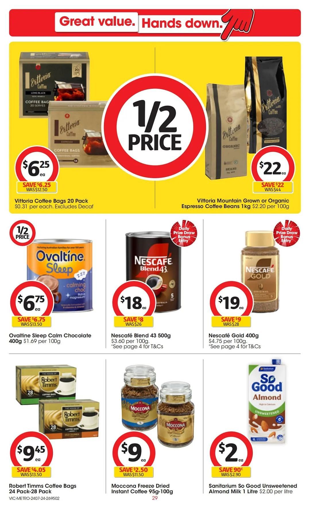 Coles 7月24日-7月30日打折，洗护半价专场、黄油鸡饭半价（组图） - 29